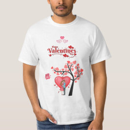 Camiseta Happy Valentine’s Day – Romantic Couple