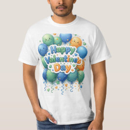Camiseta Happy Valentine’s Day T-Shirt | Romantic Love Shir