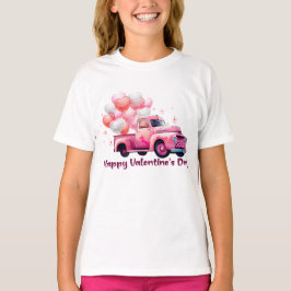 Camiseta Happy Valentine's Day big rig