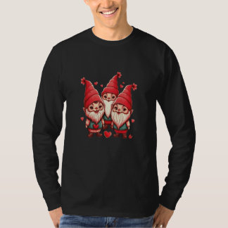 Camiseta Happy valentine's day for women with gnomes v day
