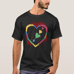 Camiseta Happy Valentines Day Love Cute Colorful Cool