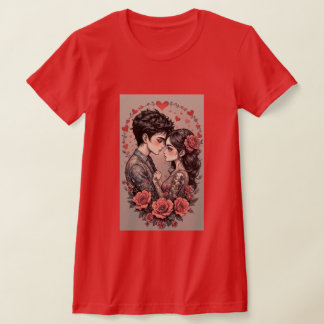 Camiseta Happy Valentine's Day Personalized Gift