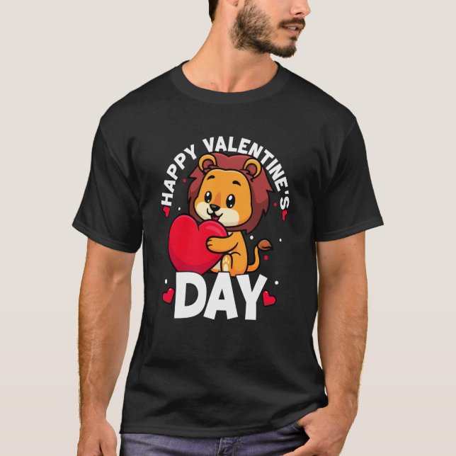 Camiseta Happy Valentine's Day Roses Date Night Flowers Lov (Frente)