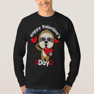 Camiseta Happy Valentine's Day Roses Date Night Flowers Lov