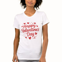 Happy Valentine's Day White 