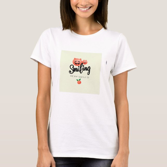 Camiseta Happy Vibes T-Shirt (Frente)