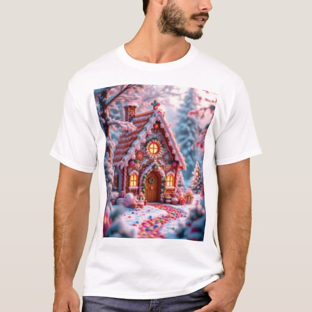 Camiseta Happy winter with Christmas  (Frente)