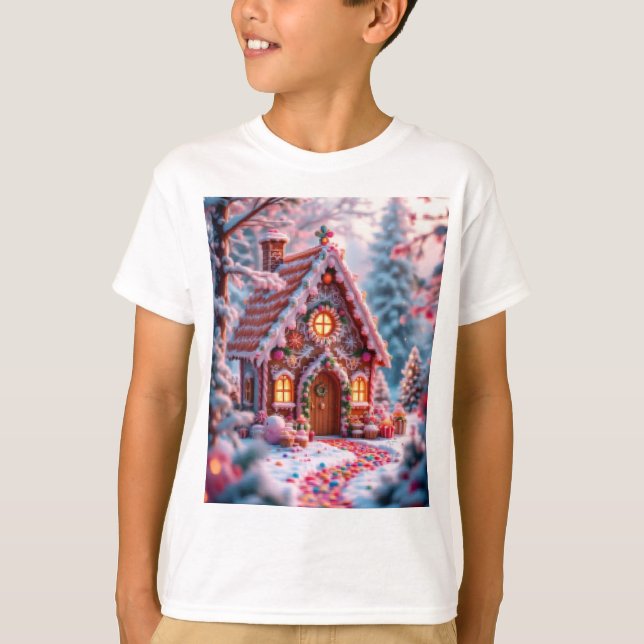 Camiseta Happy winter with Christmas (Frente)