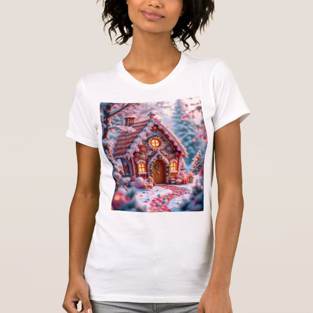 Camiseta Happy winter with Christmas  (Frente)