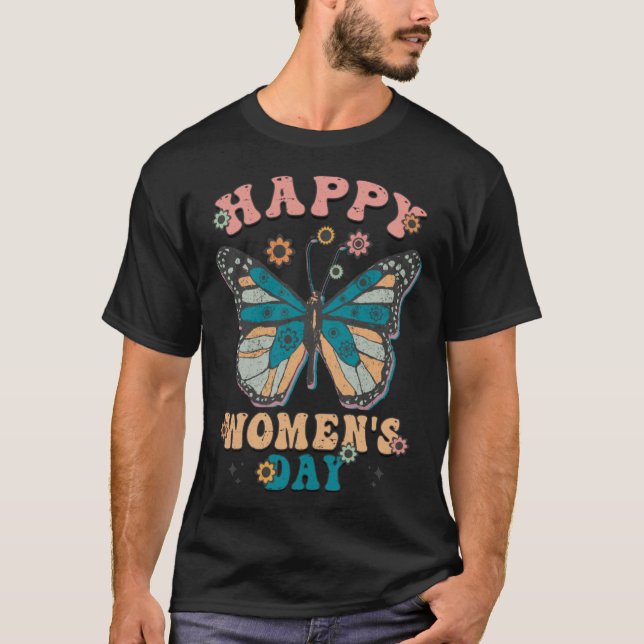 Camiseta Happy Women s Day 8 March International Womens Day (Frente)