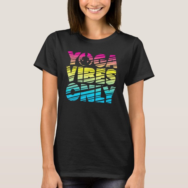 Camiseta Happy Yoga Vibes (Frente)