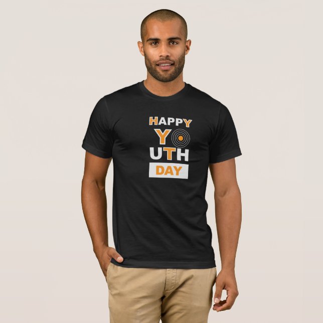 Camiseta happy youth day  youth day t shirt   (Frente Completa)