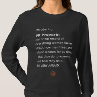Camiseta HappyWorkT APRESENTA O PROVERB PP