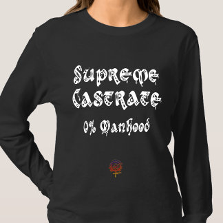 Camiseta HappyWorkT SUPREMO CASTRATO FEMINISTA CRISTÃ