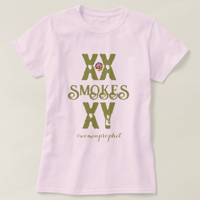 Camiseta Happyworkt XX FUMA XY WOMENS (Frente do Design)