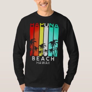 Camiseta Hapuna Beach Hawaii State Big Island Retro Vintage