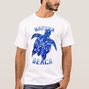 Camiseta Hapuna Beach Hawaii Vacante Tartaruga Tribal