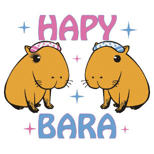 Camiseta Hapybara - Capybara engraçada