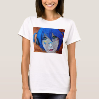 Camiseta Harajuku azul