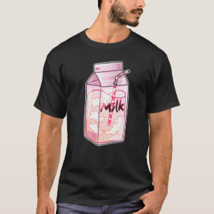 Camiseta Harajuku Otaku Aestética Retro 90 Egirl Eboy Milk