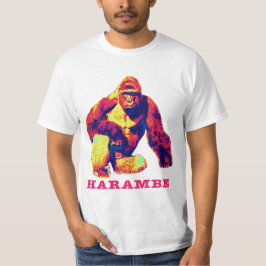 Camiseta Harambe Gorilla T-shirt