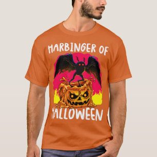 Camiseta Harbinger Do Halloween Mothman Folklore Creepy Cry