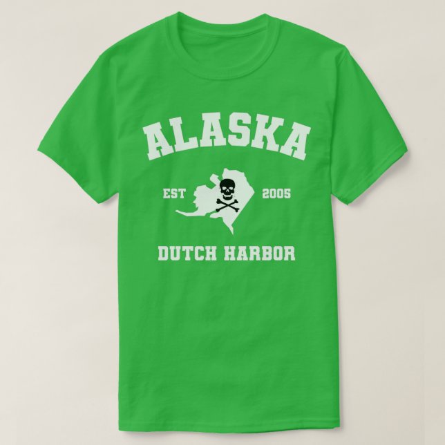 Camiseta Harbour Holandês Alaska - Classe de Capturas Atlít (Frente do Design)