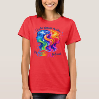Camiseta Hardball Syndicate Women Rainbow Feelings
