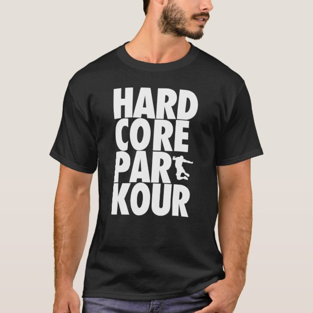 Camiseta Hardcore Parkour (Frente)