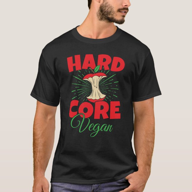 Camiseta Hardcore Vegan (Frente)