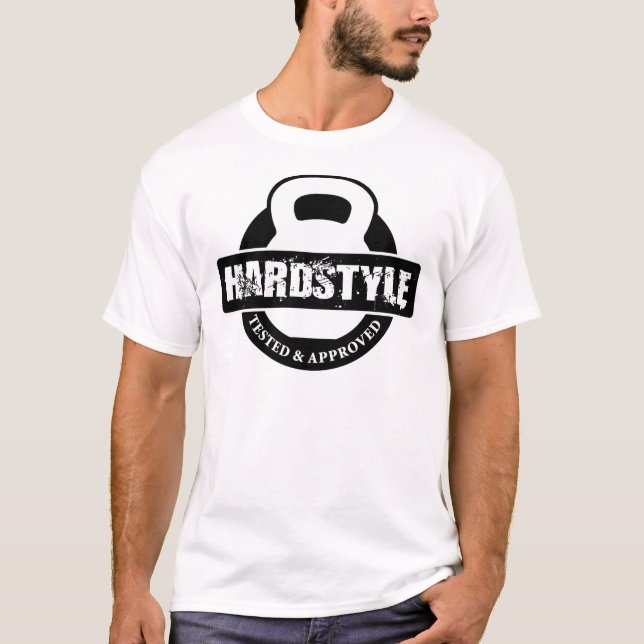 CAMISETA HARDSTYLE TESTADO APROVADO (Frente)