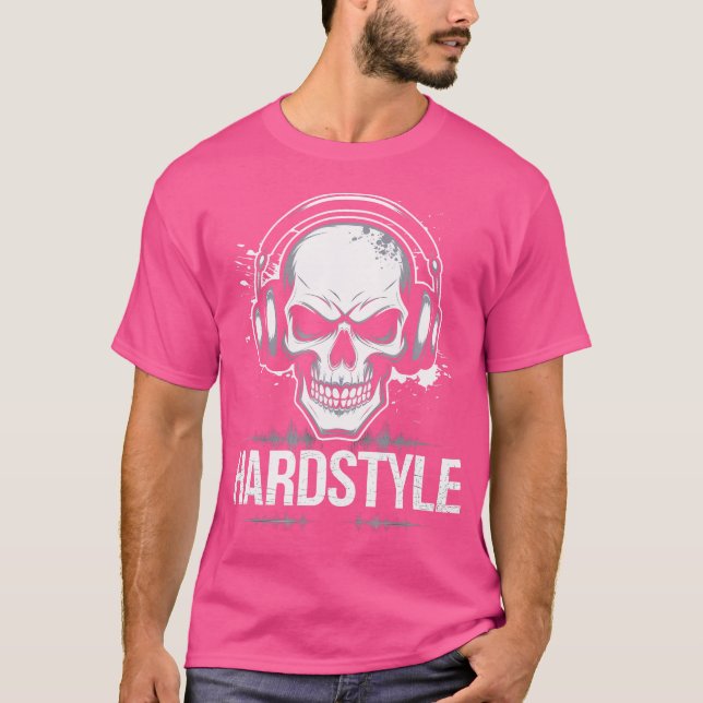 Camiseta HardTechno Rave Love HardMusic Edm (Frente)