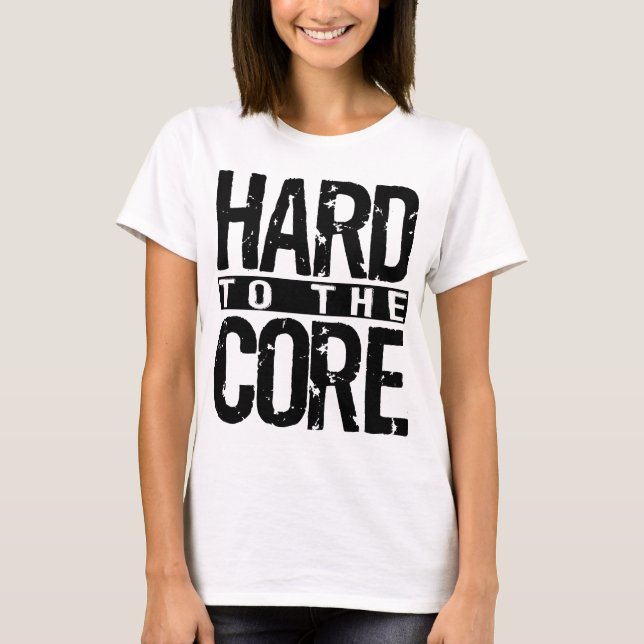 Camiseta hardtothecore01-white (Frente)