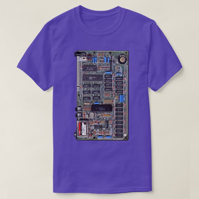 Camiseta Hardware do Espectro ZX (Frente do Design)