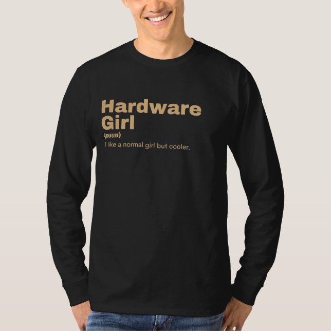 Camiseta Hardware Girl - Hardware (Frente)