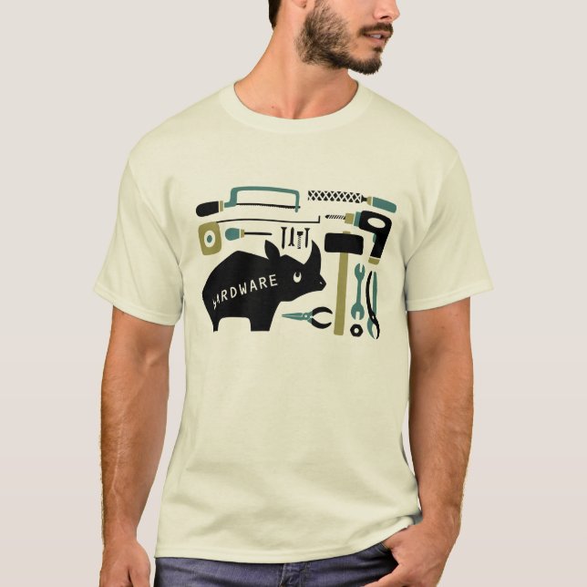 Camiseta Hardware&Rhino (Frente)