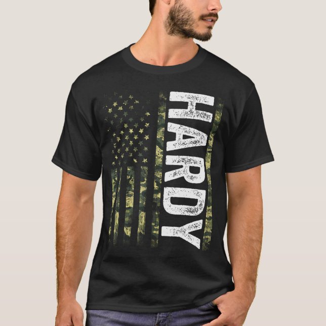 Camiseta Hardy Sobrenome Funny Surname Equipe Hardy Family  (Frente)