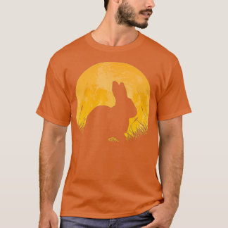 Camiseta Hare Easy Halloween Alavanca Pet Moon Gift