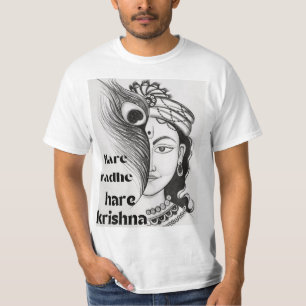 Camiseta Hare radhe hare krishna