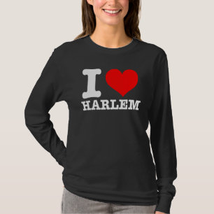 Camiseta Harlem - Eu Amo Harlem - I Heart Harlem