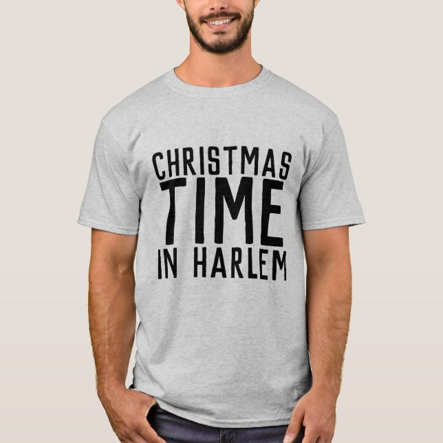CAMISETA HARLEM NEW YORK NATMAS TIME T-SHIRTS (Frente)
