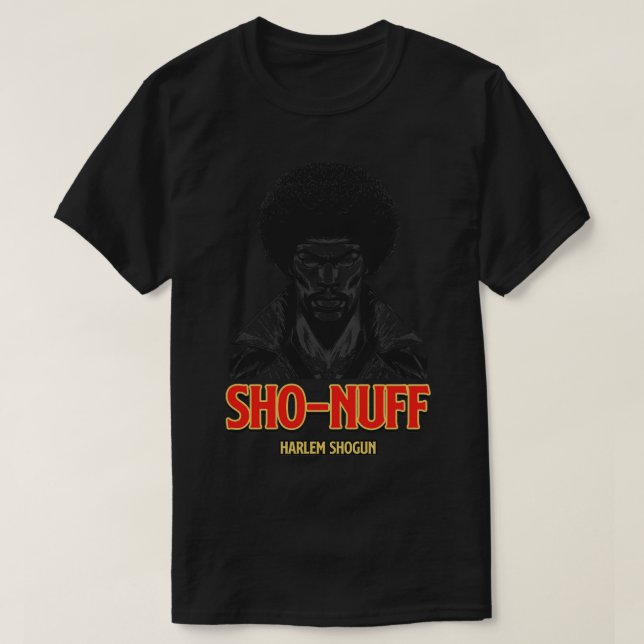 Camiseta Harlem Shogun Sho Nuff TShirt (Frente do Design)