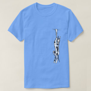Camiseta Harlequin Clingy great dane