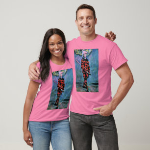 Camiseta Harlequin por Paul Cézanne (a melhor qualidade)