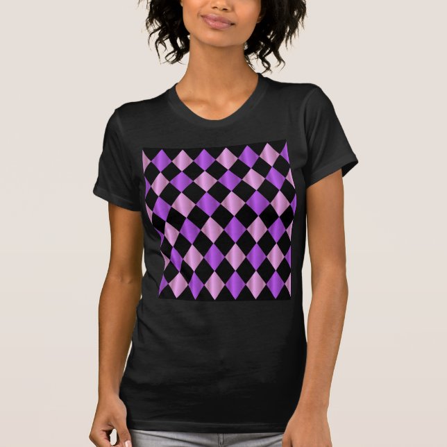 Camiseta Harlequin roxo (Frente)