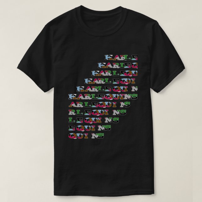 Camiseta Harlequins rugby harlequins essenciais T- (Frente do Design)