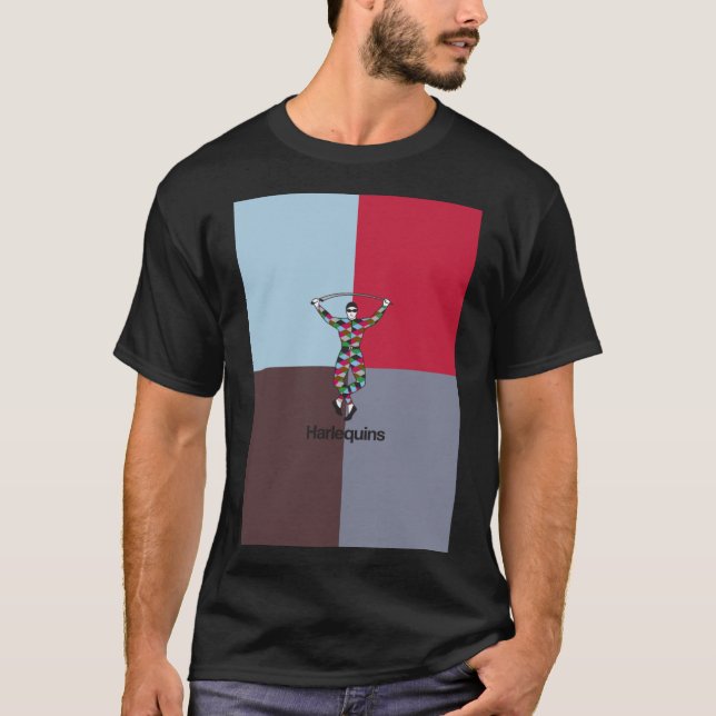 Camiseta Harlequins rugby Premium Scoop T-Shirt (Frente)