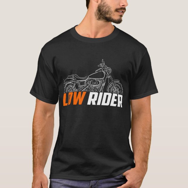 Camiseta Harley-Davidson FXDL Baixa Rider 2001-2002 (Frente)