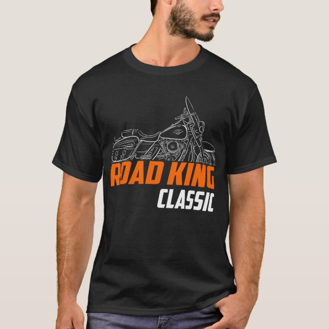 Camiseta Harley-Davidson Road King Classic FLHRCI 1998 (Frente)
