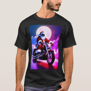 Camiseta "Harley Papais noeis Ride: Festivo Biker